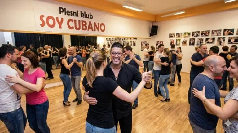 La Salsa - Razvoj salse 7 Darilni bon Valentinovo – par pleše kubansko salso na skupinskem plesnem tečaju Soy Cubano
